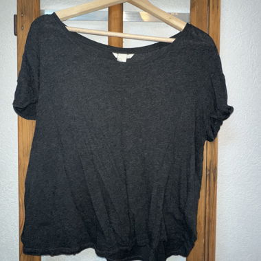T-shirt gris chiné