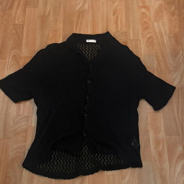 Zara Black Knit Cardigan