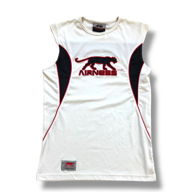 Airness streetwear style white tank top