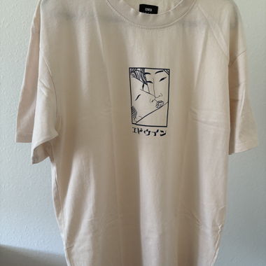 EDWIN KISSU T-SHIRT L BIANCO/BEIGE
