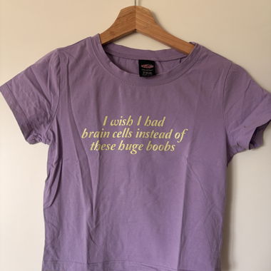 T-Shirt Cherry Kitten Violett