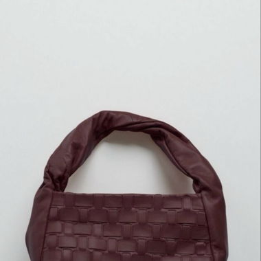 Sac cuir ZARA, taille moyenne 