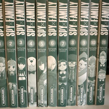 Collection mangas SPYFAMILY tomes 1 à 11