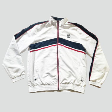 Sergio Tacchini white track jacket