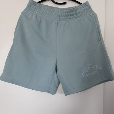 Shorts Bershka azzurro chiaro