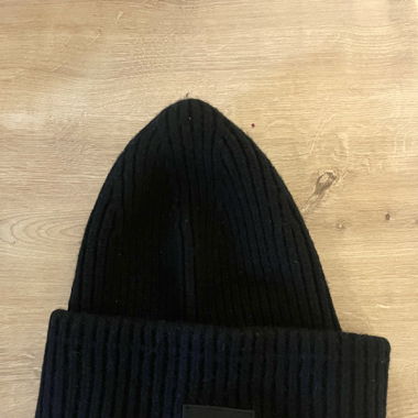 Schwarze Mütze Acne Studios