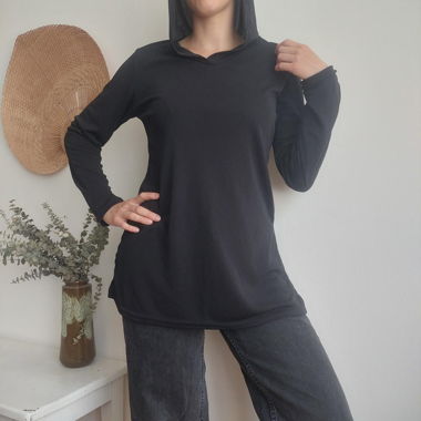 🐈‍⬛Y2K hooded tunic