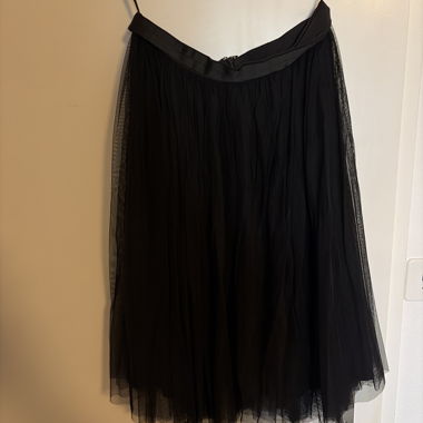 Black Tulle Tutu Skirt