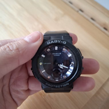 Casio Baby-G black digital-analog watch