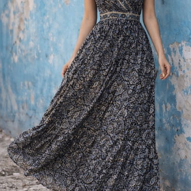 Abito Boho Maxi (taglia unica)