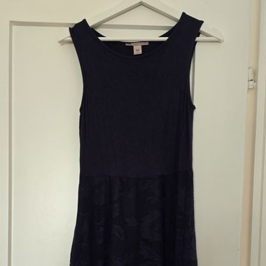 Anna Field Blue Lace Dress