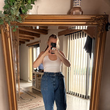 Jeans avec ceinture 