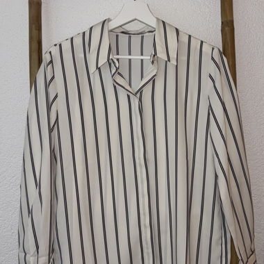 Striped Mango Shirt-Blouse