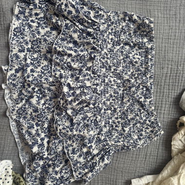 Floral EU exclusive brandy skirt 