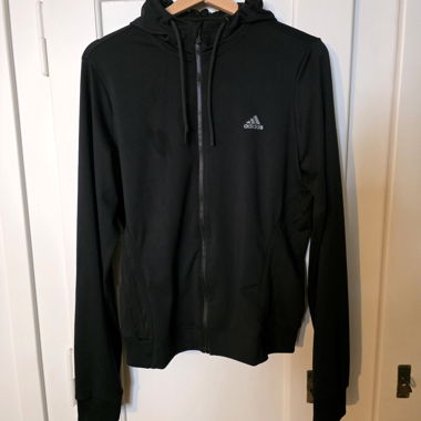 Adidas Climalite Sportshirt Schwarz Gr. M