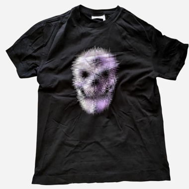 Schwarzes Skull T-Shirt