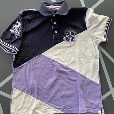 Color Block Polo