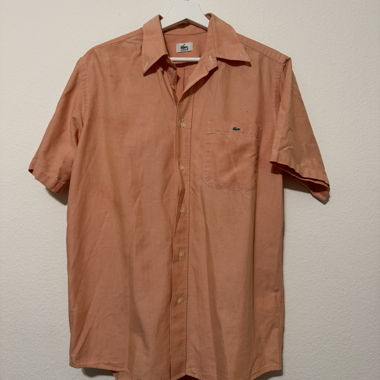 Lacoste Short-Sleeve Shirt Orange