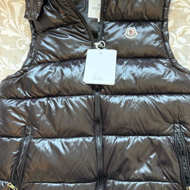 Moncler Daunenweste schwarz Gr. L