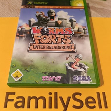 XBOX Worms Forts: Unter Belagerung (CIB) -DE-