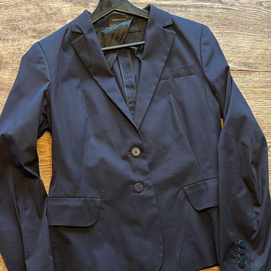 Blazer Strenesse – bleu foncé – cintré – taille 36