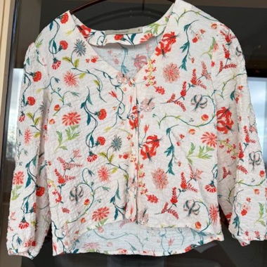 Floral Blouse La Fée Maraboutée