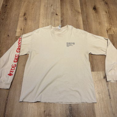 Maglietta a maniche lunghe Kids see ghosts beige