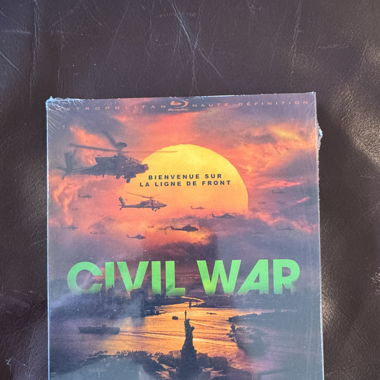 Blu Ray Civil War de Alex Garland NEUF