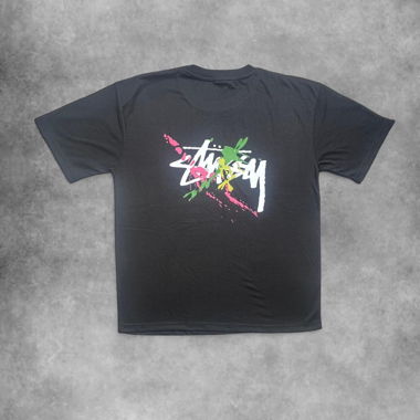 T-shirt Stussy nero Taglia L