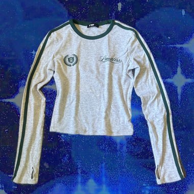Long-Sleeve Crop Top 1984