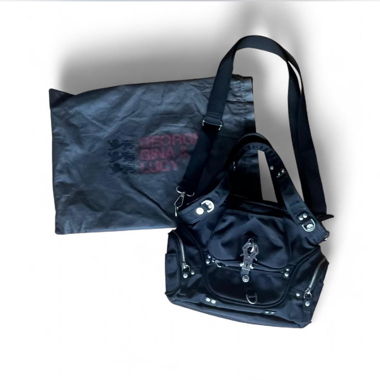 George Gina & Lucy Black Nylon Bag – “THANX4”