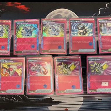 Lotto di 9 carte Pokémon - NM - FR
