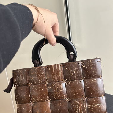 Borsa in noce di cocco