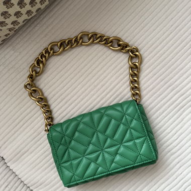 Green Chain Handbag