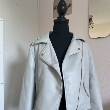 Veste en simili cuir 