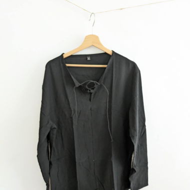 Sommerhemd 95% Cotton 5% Linen Gr. L