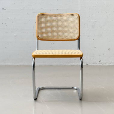 Classique fauteuil à bascule S 32 V de Thonet, 1980