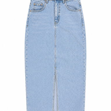 Gonna in denim azzurro chiaro gr. S (36)