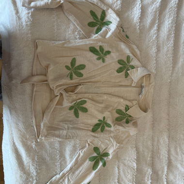 blouse brodée Zara