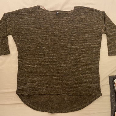 Patterned Brown Sweater