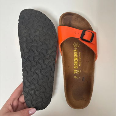 Sandali Birkenstock arancioni