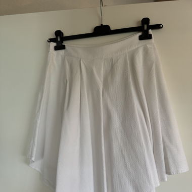 White skirt