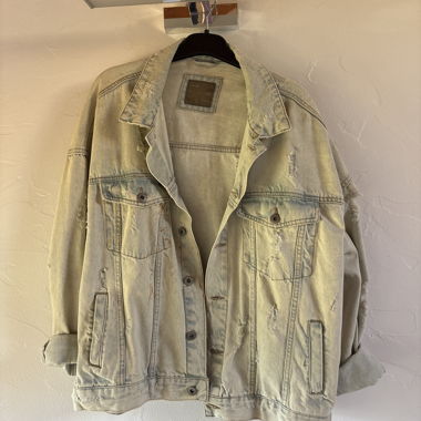 Giacca di jeans oversize Zara