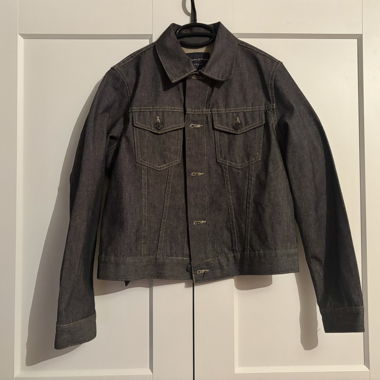 Dark grey denim jacket 