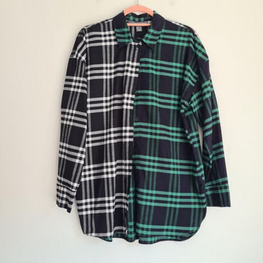 Primark Checked Oversize Shirt