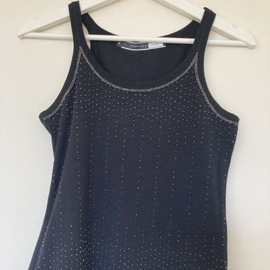 Shirt, bestickt