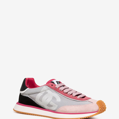 Dolce & Gabbana Baskets en mesh et daim EU36