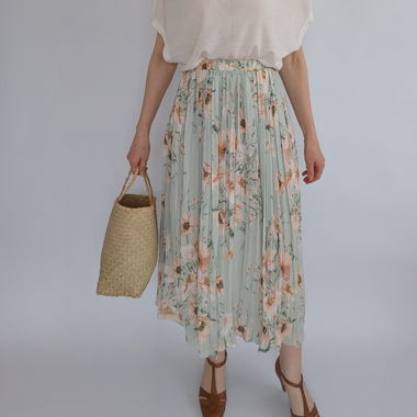 Geblümter MIDI-Rock Gr.XS  h&M