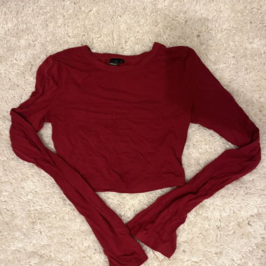 Pink crop top