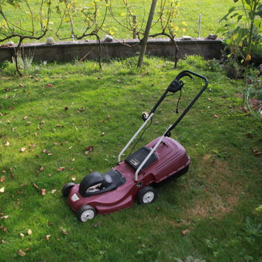 Tondeuse électrique rouge